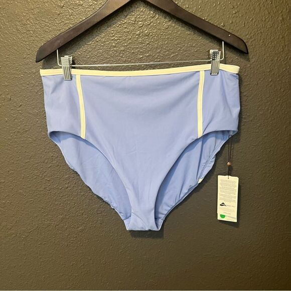 CALIA Women's High Waisted Tipping Swim Bottoms - Picture 4 of 13